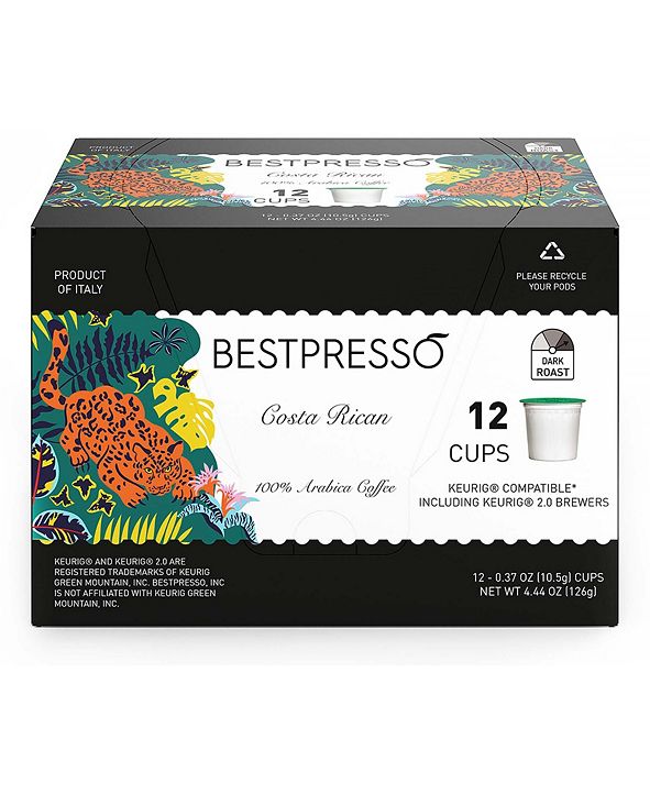 Bestpresso Coffee Costa Rican Flavor Single Serve K-Cup ...