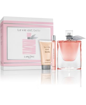 macy's lancome la vie est belle gift set