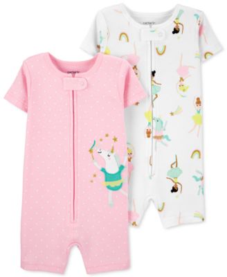 girls romper pajamas