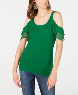 macys cold shoulder sweaters