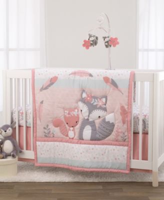 fox crib bedding