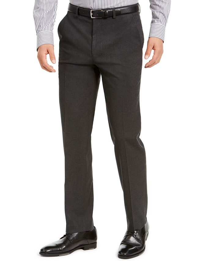 Alfani Men's ClassicFit Stretch Solid Suit Pants, Created for Macy's