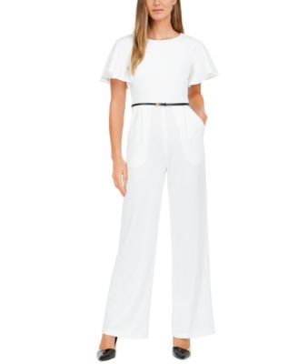 macy's calvin klein jumpsuit