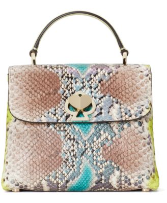 kate spade snake print purse