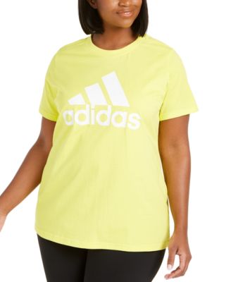 adidas women's badge of sport logo tee