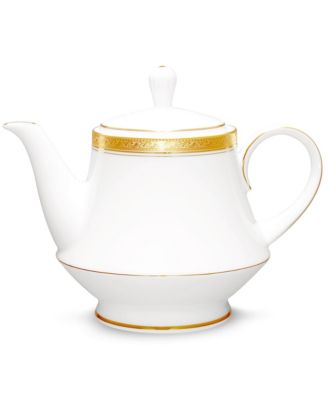 Золотой заварочный чайник Noritake Crestwood