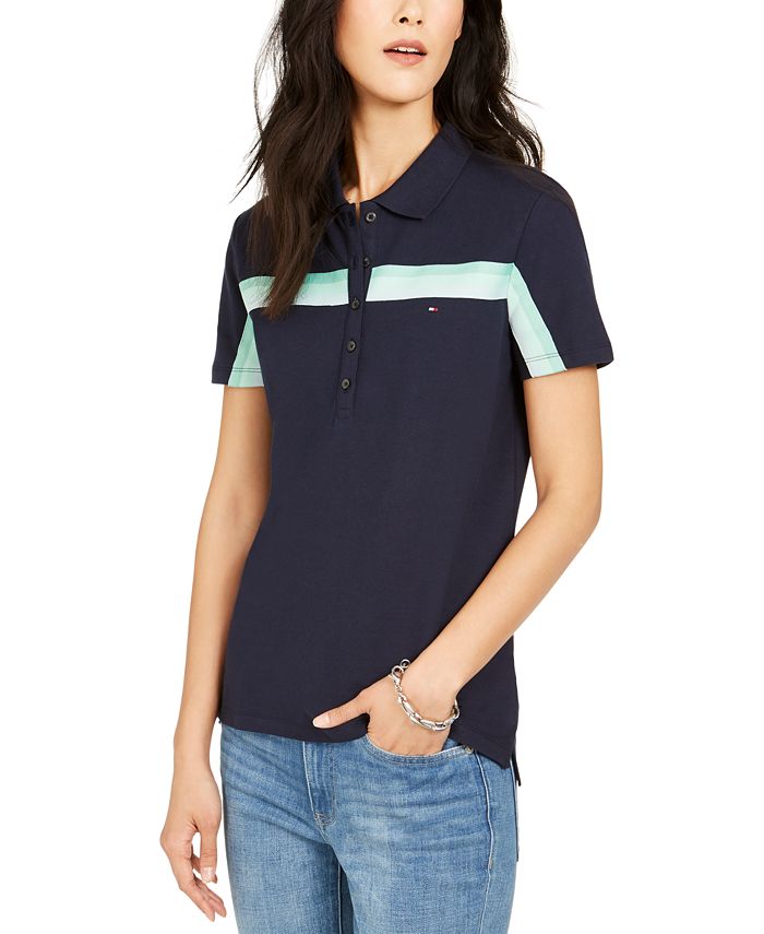 tommy hilfiger polo shirts for women
