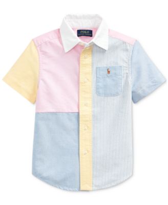 baby boy pink ralph lauren shirt