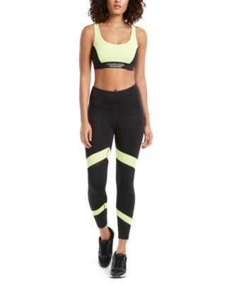 macy's calvin klein sports bra