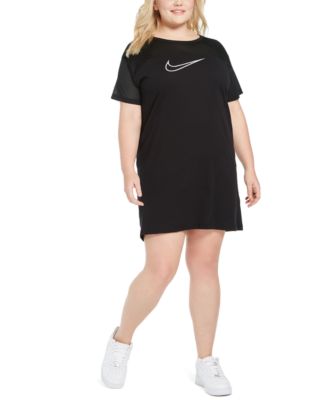 Nike Plus Size Mesh-Contrast Sportswear 