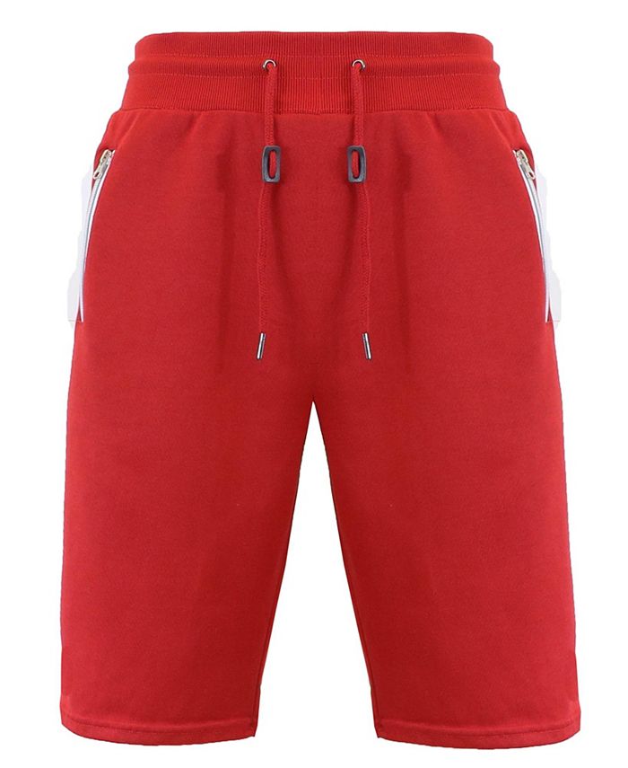 galaxy by harvic men's french terry shorts