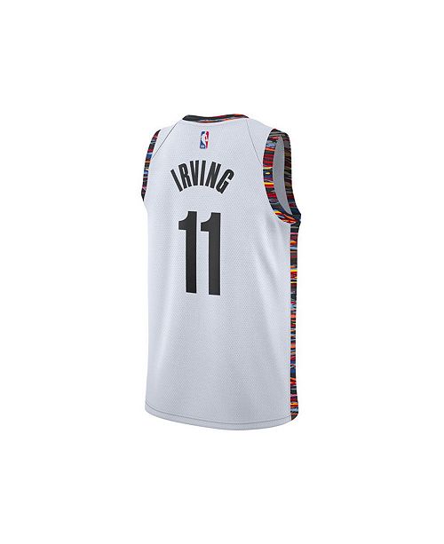 Nike Brooklyn Nets Men S Kyrie Irving City Edition Swingman Jersey Reviews Sports Fan Shop By Lids Men Macy S