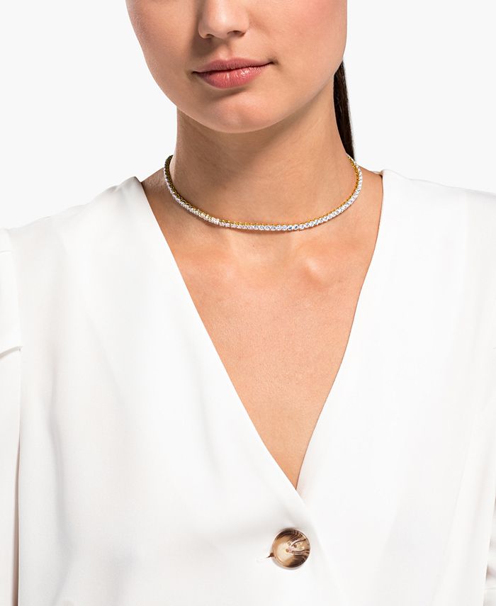 Swarovski tennis necklace extender clearance
