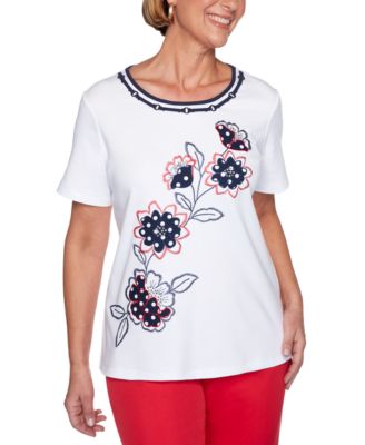alfred dunner petite tops macys