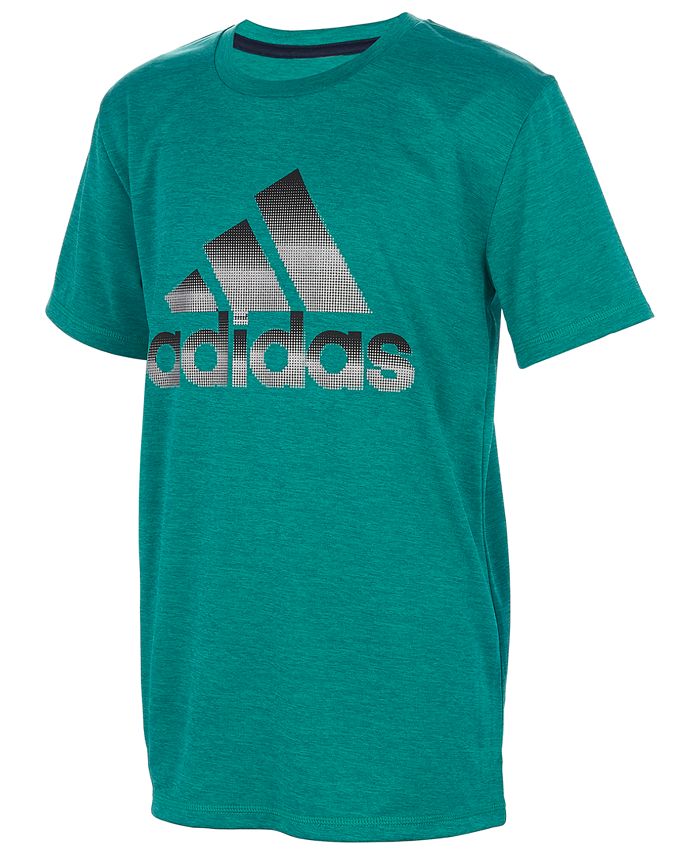 adidas Big Boys AEROREADY Logo-Print T-Shirt & Reviews - Shirts & Tops ...