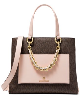 michael kors cece ribbon chain messenger bag