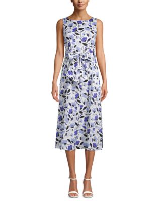 anne floral bow dress