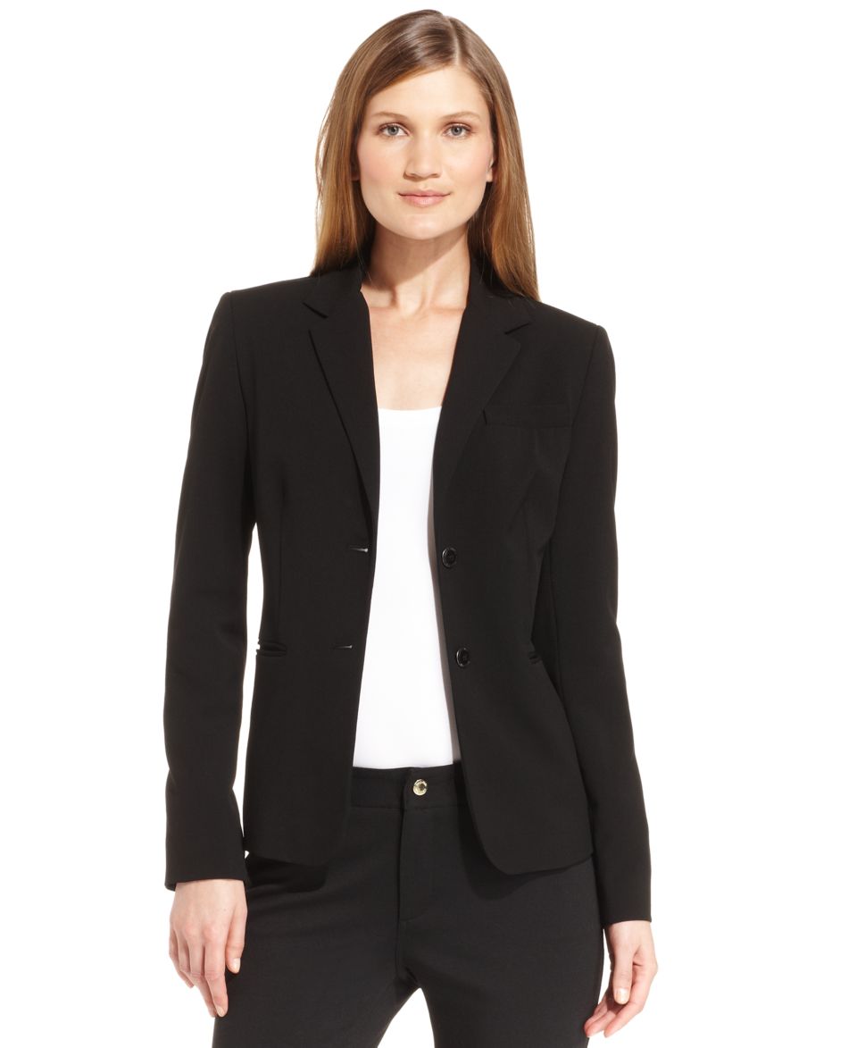 Jones New York Button Front Blazer   Women