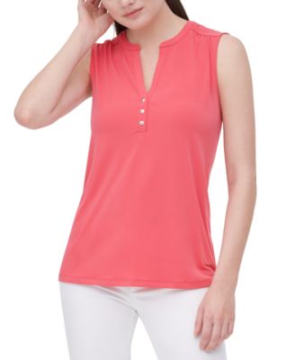 macys womens sleeveless tops