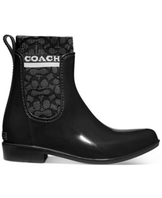 coach rain boots macys