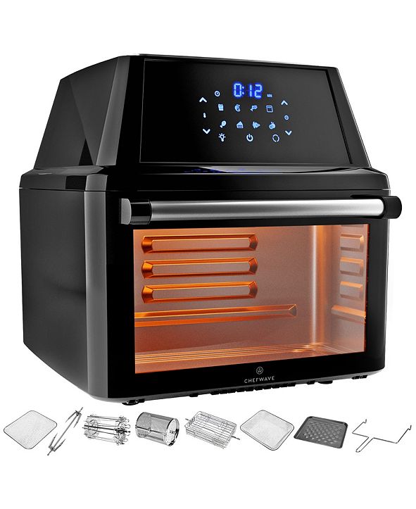 ChefWave Air Fryer, Rotisserie, Dehydrator Combo Oven, 16 Quart