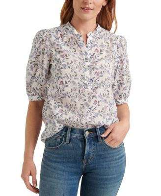 lucky brand blouses macy's