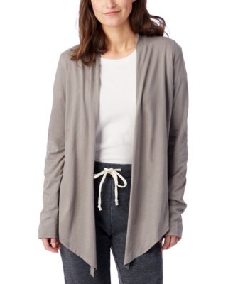 jersey wrap cardigan