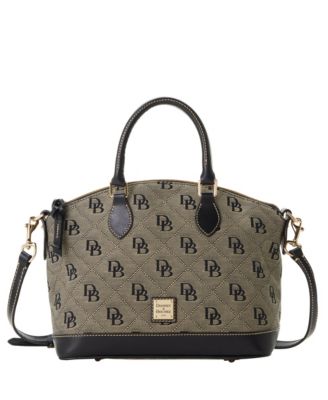 dooney and bourke grey satchel
