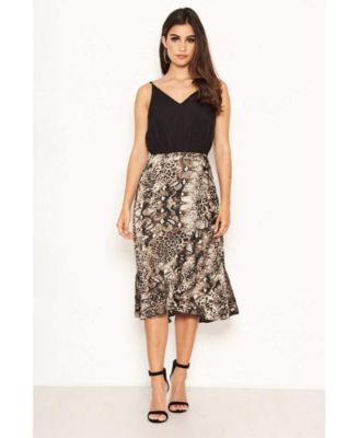 ax paris 2 in 1 midi dress