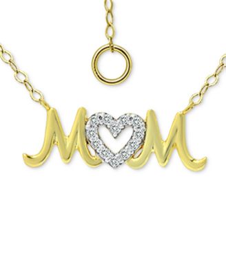 mom nameplate necklace