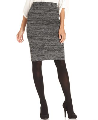 Grace Elements Skirt, Printed Ponte-Knit Pencil - Skirts - Women - Macy's