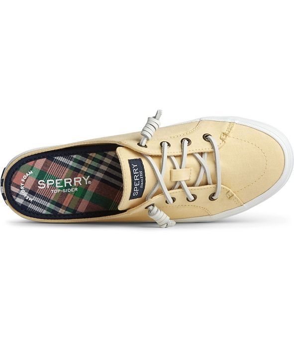 sperry plaid mules