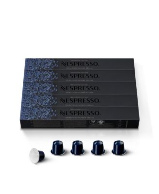 Капсулы Nespresso OriginalLine, испражнения Palermo Kazaar, Кофе темной обжарки, 50 порций в капсулах для эспрессо, Заваривается по 1,35 унции.
