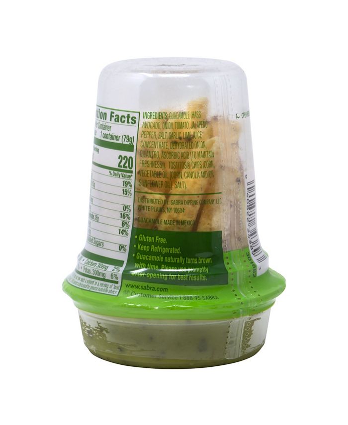 Sabra Grab Go Guacamole with Tostitos Tortilla Chips, 6 Count & Reviews