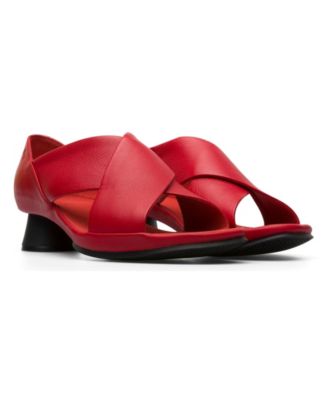 macys womens red sandals