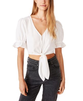 wrap top cotton on