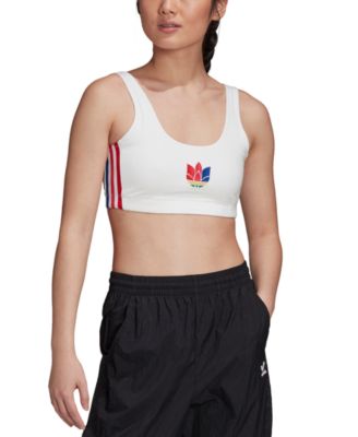 adidas trefoil sports bra