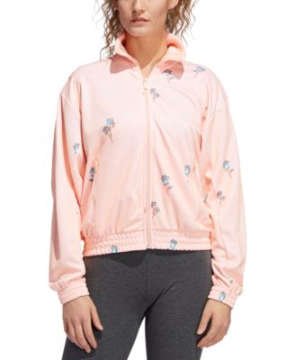 adidas pink floral jacket