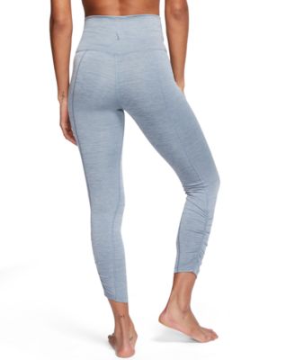 nike yoga ruched leggings