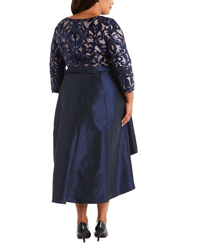 r&m richards plus size gowns