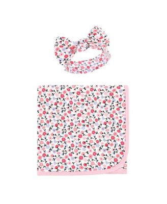 baby blanket and headband set