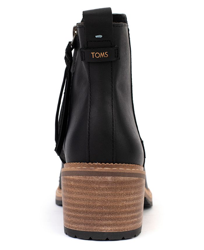 macys block heel boots