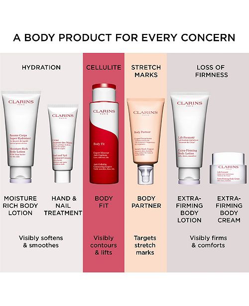 Clarins Body Partner Stretch Mark Cream 5 8 Oz Reviews Bath Body Beauty Macy S