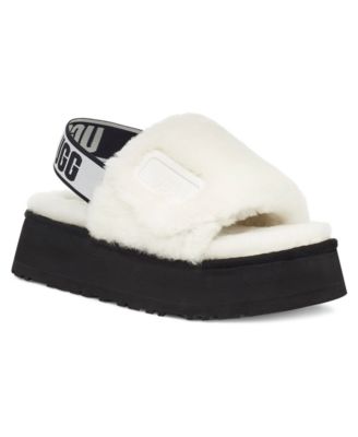 white ugg slippers