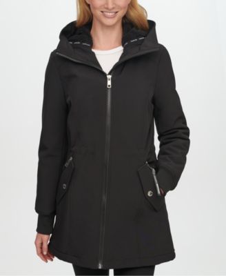 fleece lined raincoat womens