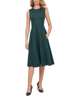 a line scuba dress