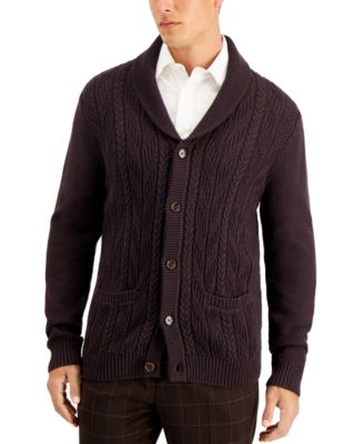macys men cardigan