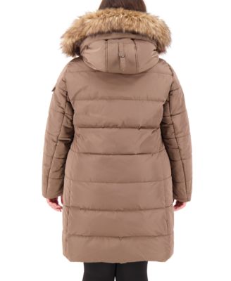 macys plus size long winter coats