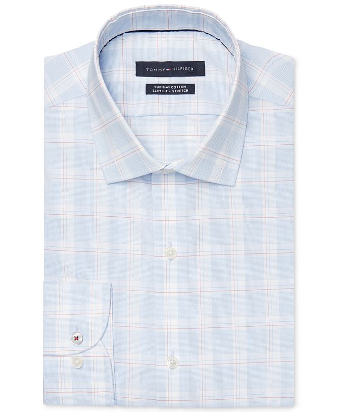 Tommy Hilfiger Men's Big & Tall Non-Iron Performance ...
