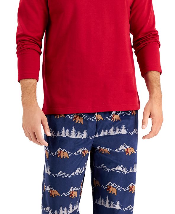 Club Room Men's Pajama Set, Created for Macy's & Reviews Pajamas